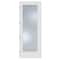 Trimlite 32"x96"x13/8" Primed 1Lite Clear Tempered Glass Interior French 71/4" RH Prehung Door Black Hinges 2880pri1501NPCLETRH1D714 - alternate 1